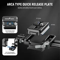 Accessoire CA011 pour Sony FX3/FX30 OTAN Rail & Arca Quick Release Base Camera Cage