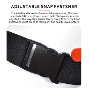 قابل للنفخ. سترة إنقاذ قابلة للنفخ عالية الجودة 210 د من قماش النايلون مادة قابلة للنفخ سترة إنقاذ قابلة للنفخ عالية الطفو - Product Image 5