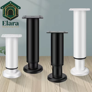 Patas Ajustables de Acero Laminado en Frío de Alta Resistencia para Muebles, Sillas, Camas, Sofás, Armarios y Mesas - Product Image 5