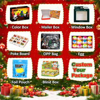 Personnaliser des ensembles de blocs de construction de Noël, figurines de Noël personnalisées, blocs compatibles DIY, fabrication OEM/ODM, conception et production