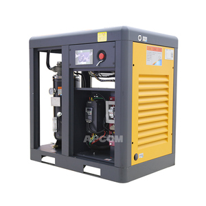 เครื่องอัดอากาศแบบสกรูอุตสาหกรรม APCOM 11KW 15HP สีเหลือง ลดราคาพิเศษ, เครื่องอัดอากาศแบบโรตารี่ขับเคลื่อนโดยตรง เสียงเบา - Product Image 5