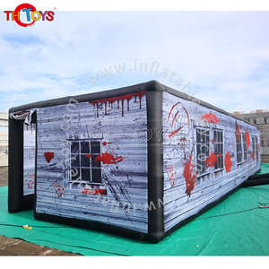<span class=keywords><strong>Castillo</strong></span> Inflable de Alta Calidad para Halloween, Laberinto de Casa Embrujada, Tela Oxford de PVC, Certificado EN14960, 12 m para Juegos Divertidos - Product Image 3