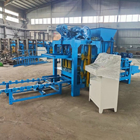 Construction creuse automatique hydraulique de brique de bloc faisant la machine brique concrète de ciment faisant la machine Js500 6000kgs 15s