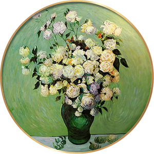 Pintura italiana hecha a mano regalo flor famosa y jarrón pintura <span class=keywords><strong>de</strong></span> pared pinturas <span class=keywords><strong>al</strong></span> óleo Reproducción hecha a mano pintura PIL hecha a mano - Product Image 3