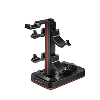 Base de charge pour manette Switch2 Pro, support de casque et support de stockage USB pour manette Switch 2 Pro