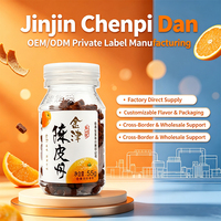 OEM ODM Marque Privée Jinjin Chenpi Dan : Snack de Zeste de Mandarine Chinoise Conservée, Vente en Gros d'Usine, Exportation Transfrontalière en Bouteille