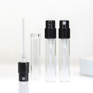 미니 테스터 빈 1ml 1.5ml 2ml 2.5ml 라운드 미스트 스프레이 향수 샘플 유리 병 포켓 분무기 병 향수 - Product Image 4