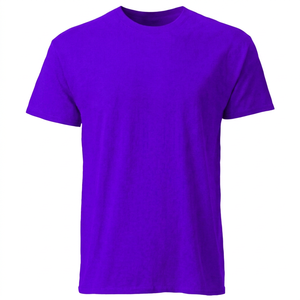เสื้อยืดคอกลมแขนสั้นผู้ชาย ผ้าฝ้าย 100% 200 กรัม ระบายอากาศได้ดี เป็นมิตรกับสิ่งแวดล้อม ป้องกันรอยยับ ป้องกันการเป็นขุย ป้องกันการหดตัว รับสั่งทำ - Product Image 1