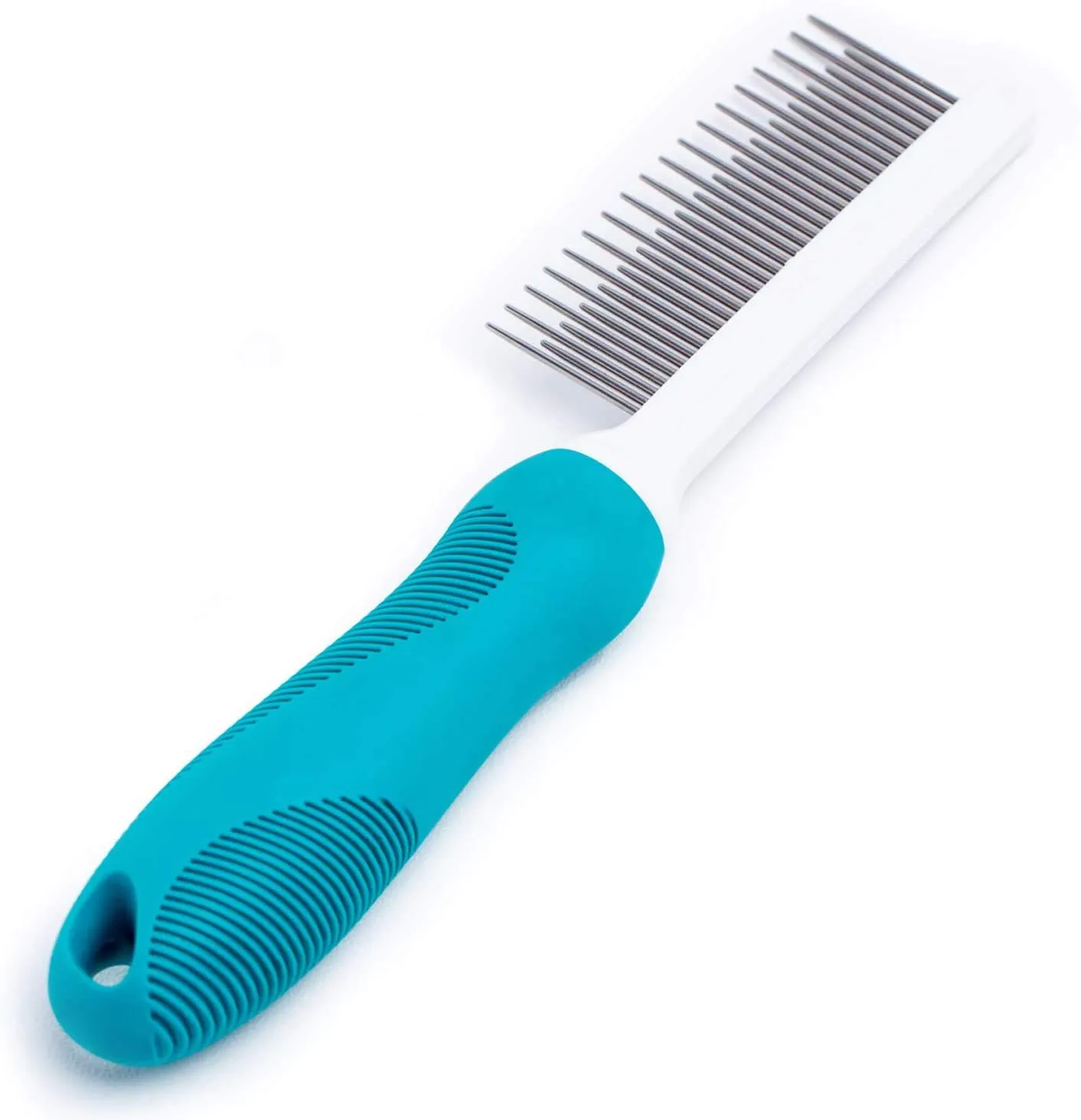 Pet Detangling Pet Comb with Long & Short Stainless Steel Teeth for Removing Matted Fur Knots Tangles
