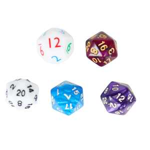 Factory Customized Polyhedral <strong>Plastic</strong> <strong>Dice</strong> 8 10 12 16 20 Sided Multiple Colors for Free Choice