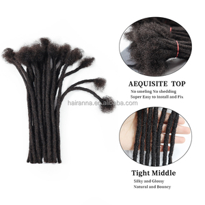 Extensions de cheveux 100% naturels pour tresses au crochet, dreadlocks et locs, pour les personnes de style <span class=keywords><strong>rock</strong></span>, roll et hip hop - Product Image 5