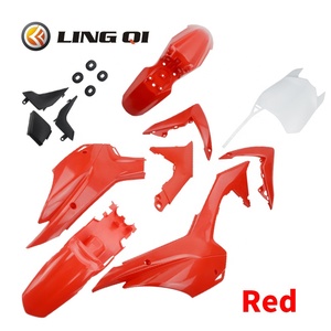 LING <span class=keywords><strong>QI</strong></span> CRF110 Kits de carénage en plastique, Pit Dirt Motor Trail Bike Garde-boue pour SKY-125cc pour enfants <span class=keywords><strong>Mini</strong></span> Dirt Bike - Product Image 5