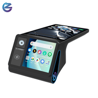 TPV Móvil Android Robusto con Doble Pantalla, Impresora Térmica de 80mm, Batería Extraíble, OEM/ODM para Food Trucks y Vendedores Ambulantes