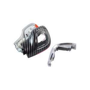 Capuchon en cristal de pommeau de levier de vitesse en Fiber de carbone d'usine pour <span class=keywords><strong>Volkswagen</strong></span> <span class=keywords><strong>Golf</strong></span> 6 7 <span class=keywords><strong>R</strong></span> GTI Passat Jetta <span class=keywords><strong>Dsg</strong></span> couvercle latéral de vitesse en cuir - Product Image 5