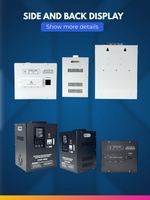 Régulateur de tension monophasé statique 10 KVA, type relais AC, large plage de tension d'entrée 45-280V 50/60Hz, AVR 220V, stabilisateurs de tension