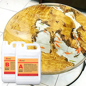 Nhựa Tổng Hợp Ma Thuật Cho Lớp Phủ Gỗ Nhựa Epoxy Siêu Trong Suốt Keo Ab Với Chất Làm Cứng Phụ Kiện Trong Suốt Nhựa Epoxy - Product Image 3