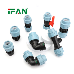 Raccord rapide IFAN pour tuyauterie agricole, joint à clipser en polymère haute densité pour l'irrigation des pépinières - Product Image 2