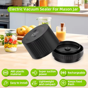 Sigillatrice <span class=keywords><strong>Sottovuoto</strong></span> Elettrica Portatile Wireless Automatica SUPER 2026 per <span class=keywords><strong>Barattoli</strong></span> e Alimenti in Scatola, Facile da Usare per Sigillare e Conservare - Product Image 6