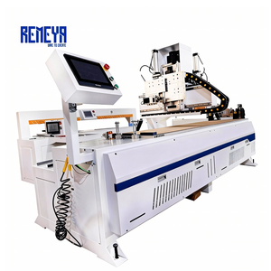 Machine de fraisage CNC commerciale pour perçage de serrures de porte, gabarit de guidage pour plaque de protection et charnière, moteur 220V avec garantie de plus de 5 ans - Product Image 6