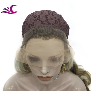 Celebrity burnette miel blond point culminant coloré pré-plumé perruque synthétique naturelle pour le quotidien - Product Image 5