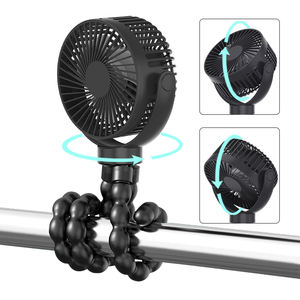 Nouveau Ventilateur Trépied Octopus Portable Rechargeable USB 5200mAh pour Poussette Bébé, Voiture et Extérieur, en Plastique, Version Anglaise - Product Image 5