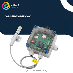 Long-Life Temperature and Humidity Sensor with Modbus Interface and 2 <b>Relay</b> Outputs for HVAC and <b>Smart</b> Building Management - Product Image 2