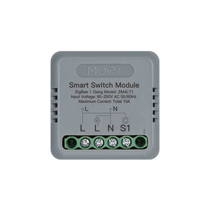 MOES Tuya ZigBee Mini akıllı anahtar modülü röle zamanlayıcı 1 Gang 4 Gang ev otomasyon ses kontrolü için Google ev Alexa - Product Image 1