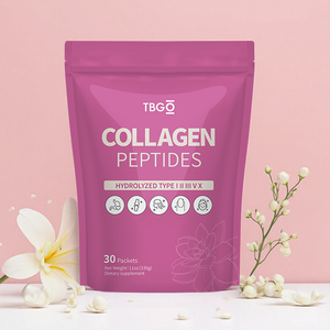 Poudre de collagène <span class=keywords><strong>phyto</strong></span> multi-collagène bovin rose halal OEM avec acide hyaluronique et vitamine C, produits de beauté - Product Image 3