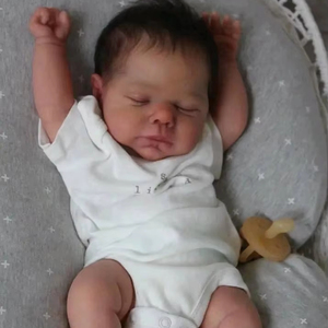 50 cm déjà fini Reborn bébé poupées Laura réaliste doux au toucher nouveau-né poupée 3D peau peinte cheveux enracinés à la main veines visibles Bebe
