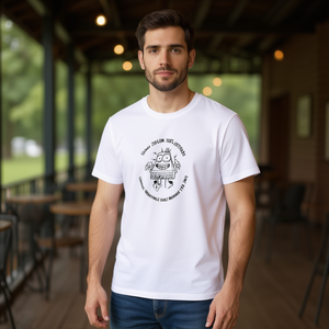 T-shirt unisexe 210GSM 100% coton, décontracté, respirant, durable, t-shirt pour homme - Product Image 3