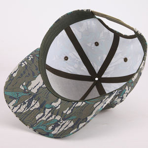 Topi bisbol <span class=keywords><strong>Camo</strong></span> daun modis kustom pria, topi bisbol kamuflase pohon nyata luar ruangan untuk pria - Product Image 6