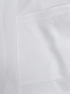 Giacca da dottore con cerniera a maniche lunghe da <span class=keywords><strong>donna</strong></span> Slim Fit uniforme da lavoro da medico alla moda <span class=keywords><strong>donna</strong></span> bianco camice da laboratorio - Product Image 5