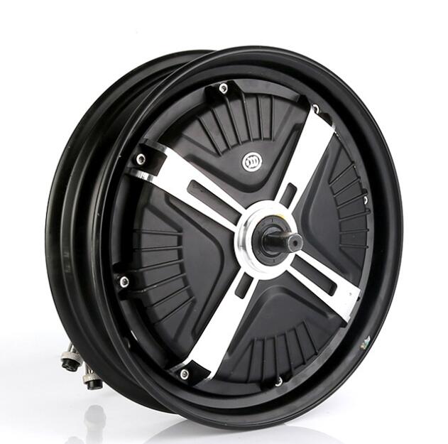 トロリーモーター10インチ60H500-800W24VBLDCインホイールハブ