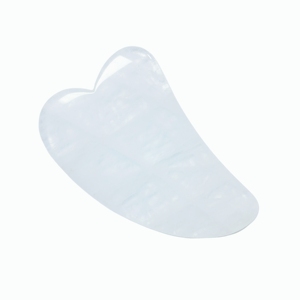 Produit de massage Gua Sha en cristal blanc naturel de grande taille pour le corps - Product Image 6