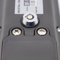 Télécommande radio industrielle hybride à 6 boutons, flexible, étanche IP66, avec verrouillage de sécurité pour pont roulant