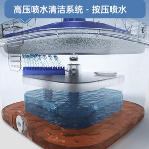 Nueva Mopa Giratoria con Cubeta para Separación de Manchas, Deshidratación Automática y Cabezal de Microfibra para una Fácil Limpieza de Pisos - Product Image 4