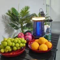 Jardín Solar Bug Zapper impermeable recargable Auto On/Off Mosquito Killer lámpara Mosquito Catcher luz decorativa para Patio