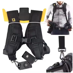 สายคล้องกล้องสะพายไหล่คู่ทนทานสายคล้องกล้องคู่แบบปรับได้สำหรับกล้อง DSLR - Product Image 2