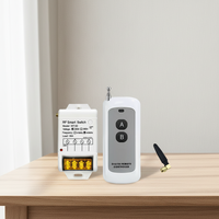 Radio AC220V 1 canal 433MHz, télécommande sans fil universelle RF pour pompe à eau, interrupteur récepteur