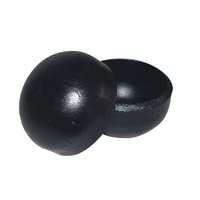 Capuchon de tuyau à souder bout à bout en acier au carbone ASME B16.9 ASTM A234 WPB DN15 à DN1200, raccord sans soudure pour usine chimique