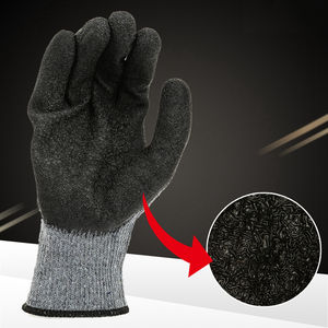 CHANGYING Grip Hand Work Guante En388 Calibre 10 2 Hilos Guantes DE TRABAJO recubiertos de látex Guantes de construcción Hormigón - Product Image 4