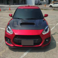 Pour Suzuki Swift ZC33S Sport, capot moteur avant en fibre de carbone, capot de voiture, capot avant, pièces de carrosserie, kit carrosserie