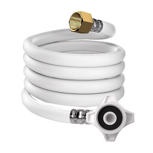 Manguera de entrada para lavadora, 1/2 pulgada, PVC flexible, universal para la mayoría de las lavadoras - Product Image 2