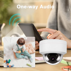 กล้องโดม IP 8Mp ในตัวเสียงระยะ IR 98 ฟุต IP66 กล้อง POE กลางแจ้ง RU จัดส่งที่รวดเร็ว - Product Image 6