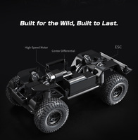 Camion RC DWI DOWELLIN, 1:20 RC Off-Road Rock Crawler, 4x4, voiture télécommandée RTR pour enfants