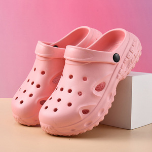 Women's Summer Breathable EVA <b>Clogs</b> Thick Sole Non Slip Outdoor Beach Sandals Couple Style - Product Image 3