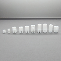 Usine En Gros De Haute Qualité En Plastique Durable PTFE Pièces Moulées Produits Pièces De Traitement Moulées