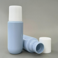 Botol deodoran kosong plastik perawatan pribadi, botol Roll on kosmetik kosong 100ml