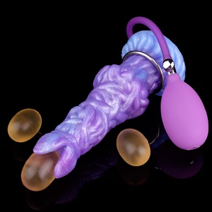 Juguetes sexuales YOCY: Ovipositor de silicona con bomba de aire para puesta de huevos, dildo hueco, plug anal, juguetes sexuales para mujeres - Product Image 6