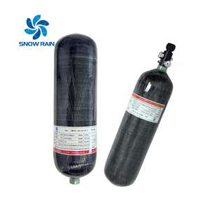 Serbatoio in Fibra di Carbonio per PCP da 2L, 3L, 6.8L, 9L, 12L, Certificato CE ISO, 300 Bar, Vendita all'Ingrosso - Product Image 1